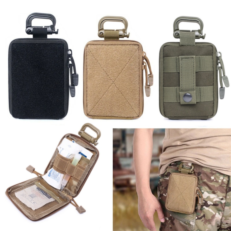 Edc Carry Case - Tactical Wallet EDC Pouch Zipper Pack