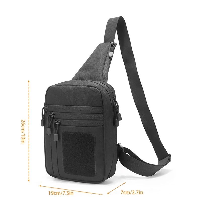 Edc Carry Pistols - EDC 1000D Tactical Chest Bag Pistol