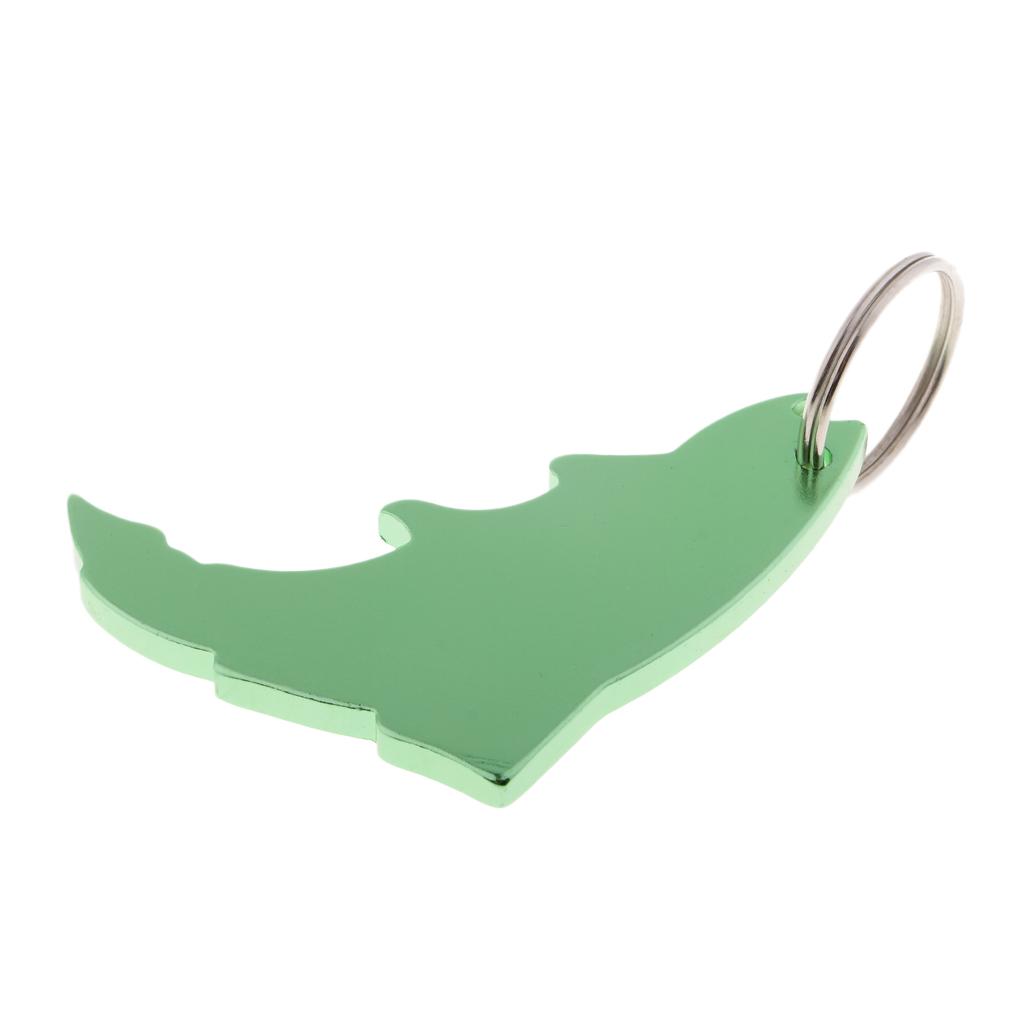 Bottle Opener Keyring - 4xStainless Steel Bottle Opener Fish Shape