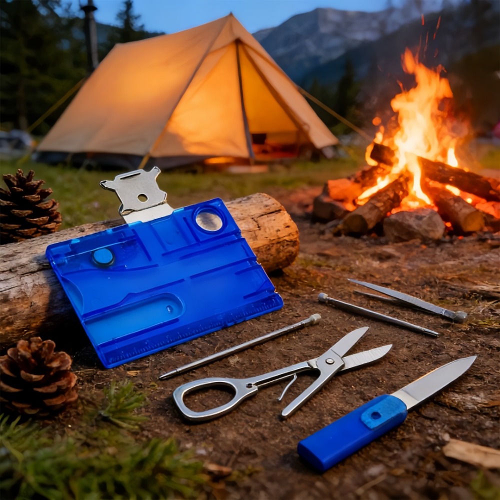 Multitool Credit Card - Portable Pocket Ultra Thin 12 in