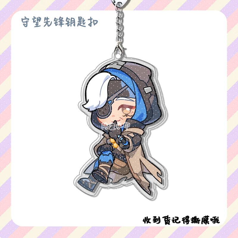 4pcs Anime Game Overwatch  Col – Carabiner Keychain recenzja i cena