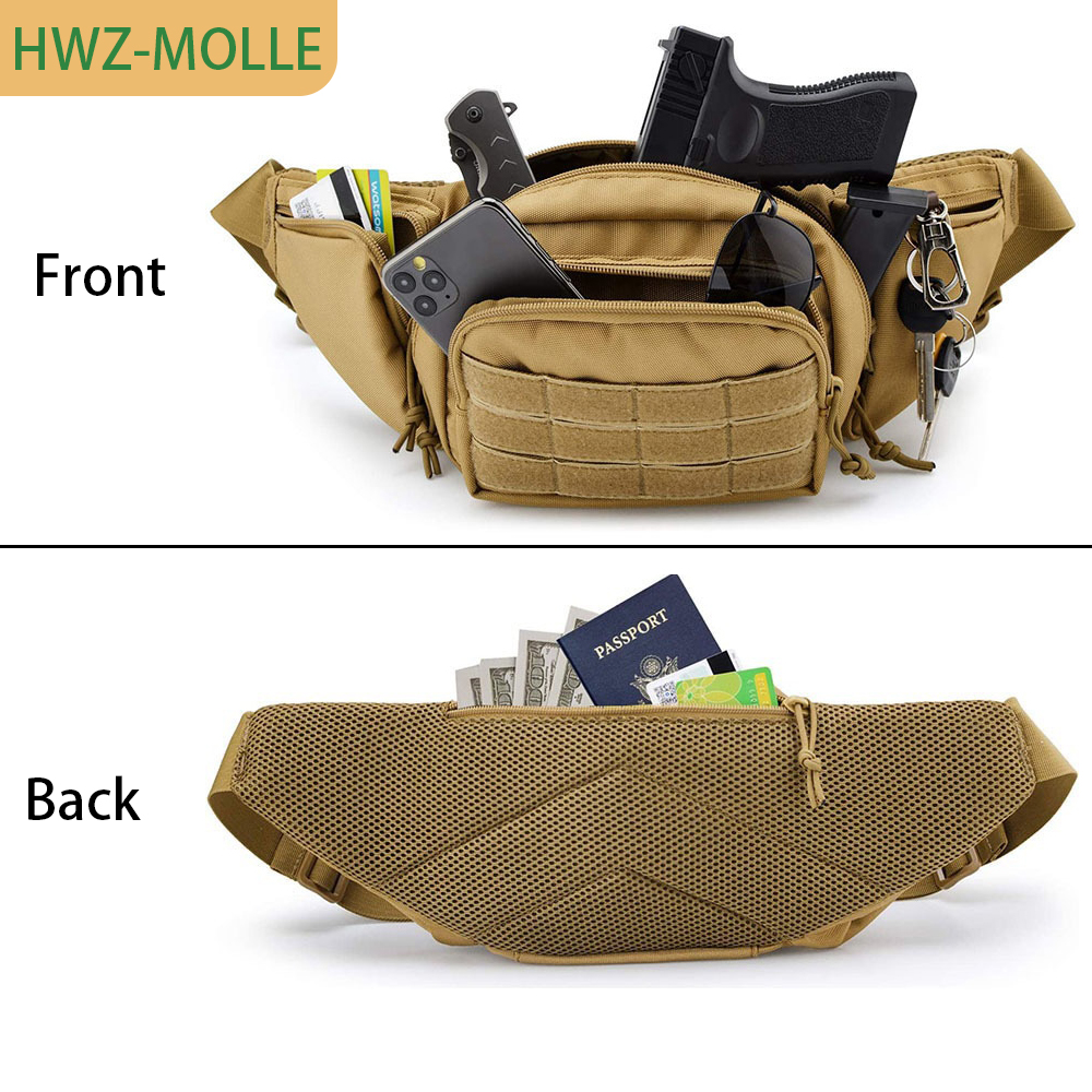 Tactical Molle Fanny Pack Wais – Edc Carry Fanny Pack recenzja i cena