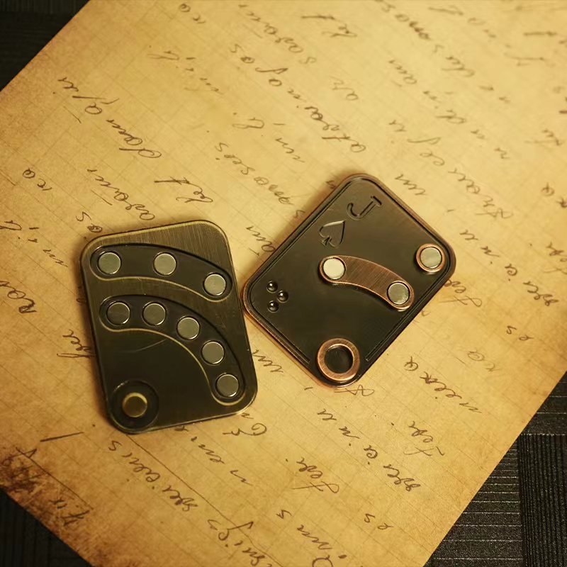 Poker J  Metal Skull Magnetic  – Fidget Spinner Bearing recenzja i cena