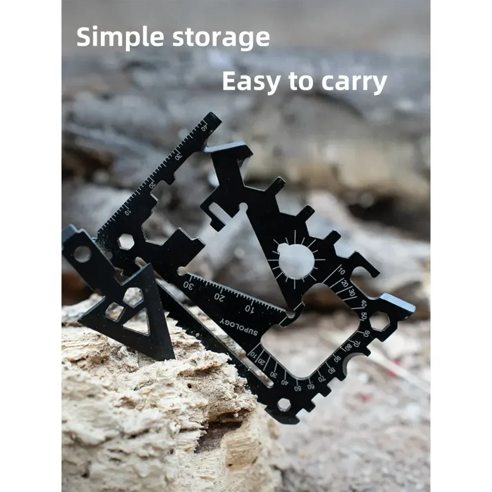 Outdoor Portable 18 in 1 Card  – Multitool Credit Card recenzja i cena