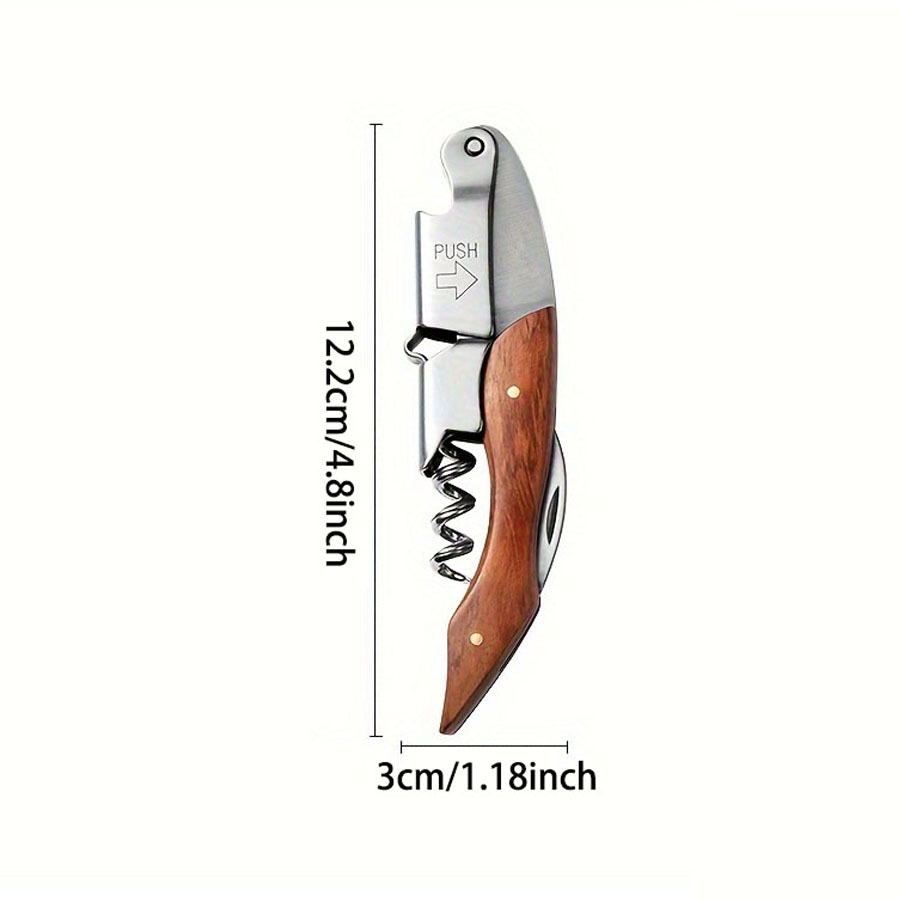 Wine Opener Combines Functiona – Bottle Opener Keyring recenzja i cena