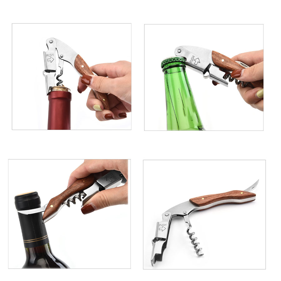 Wine Opener Combines Functiona – Bottle Opener Keyring recenzja i cena