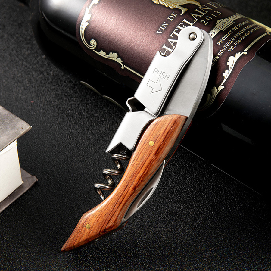 Wine Opener Combines Functiona – Bottle Opener Keyring recenzja i cena