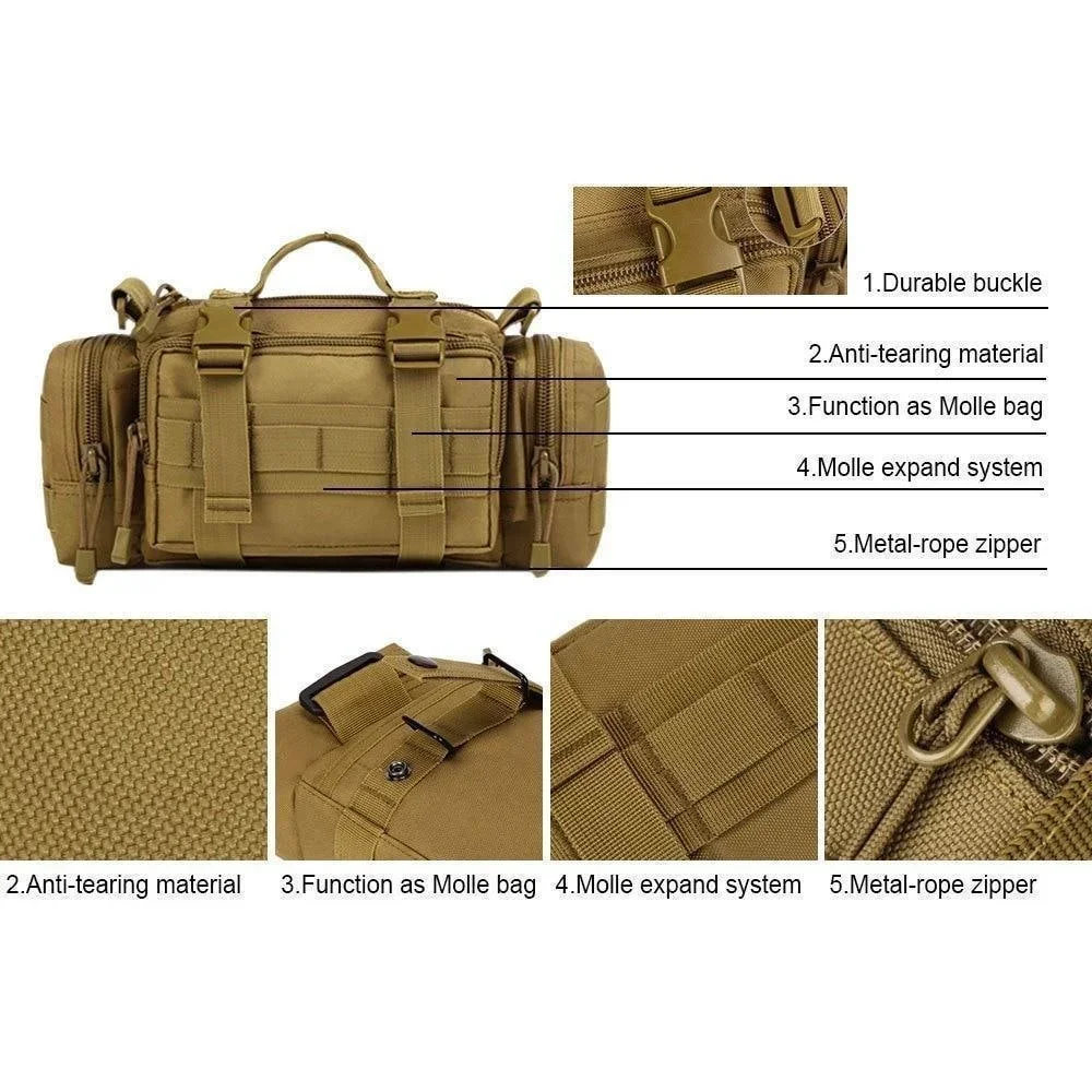Duffel Waist Bag Molle Waterpr – Edc Carry Fanny Pack recenzja i cena