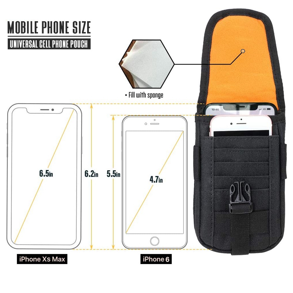 Tactical Phone Pouch Molle,Sma – Edc Carry Holster recenzja i cena