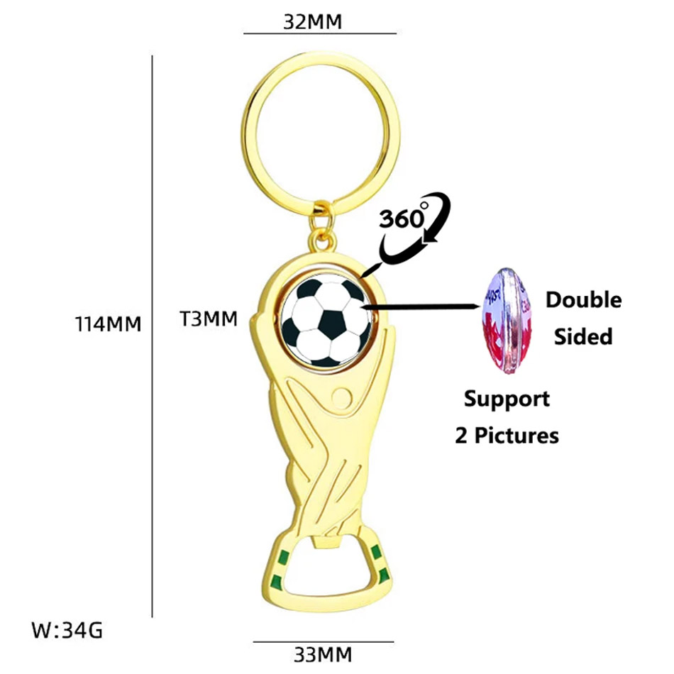Bottle Opener Pendant, Footbal – Bottle Opener Keyring recenzja i cena