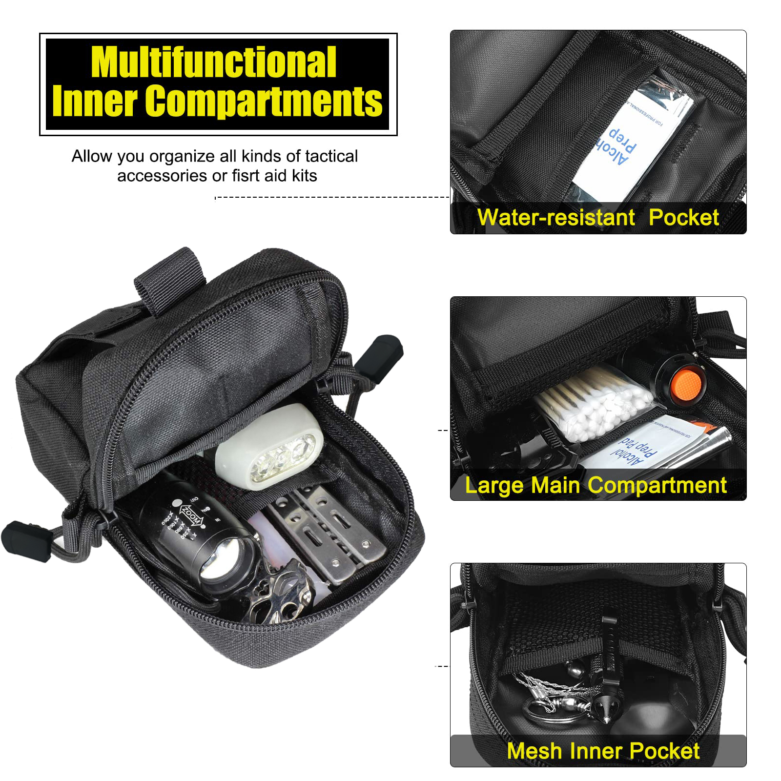 Tactical Molle Pouch Waist Bag – Edc Carry Bag recenzja i cena