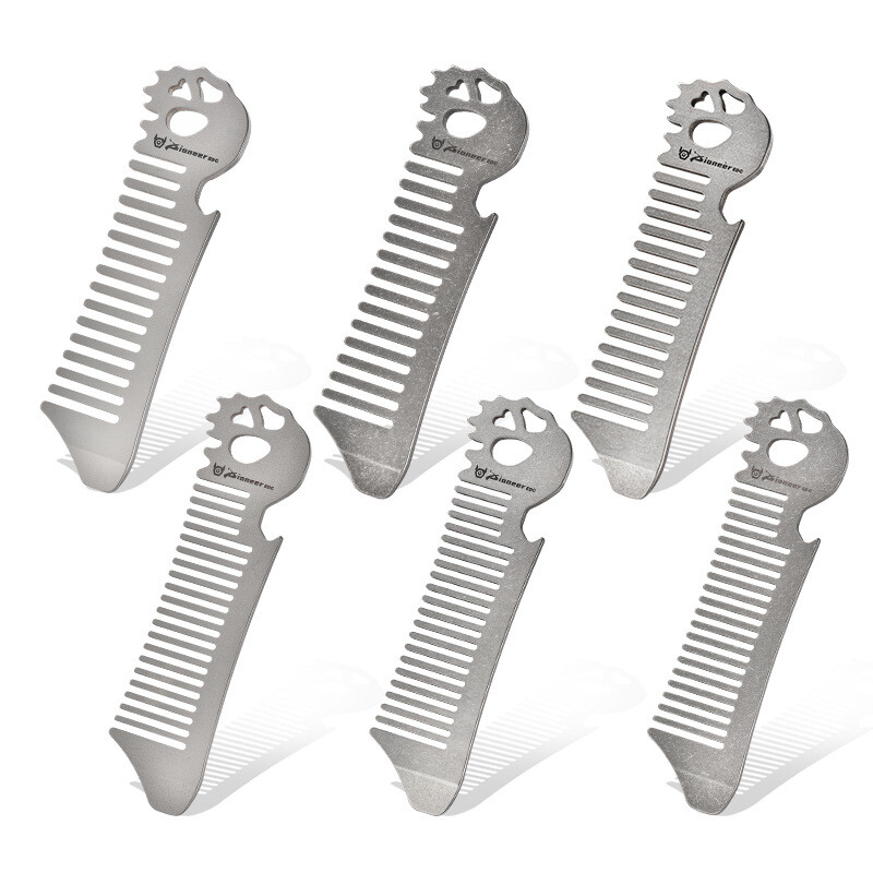Titanium alloy comb with bottl – Comb Pocket Titanium recenzja i cena