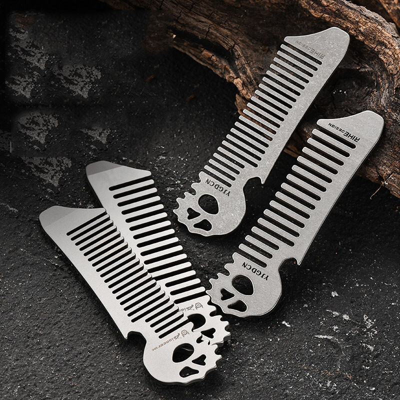 Titanium alloy comb with bottl – Comb Pocket Titanium recenzja i cena