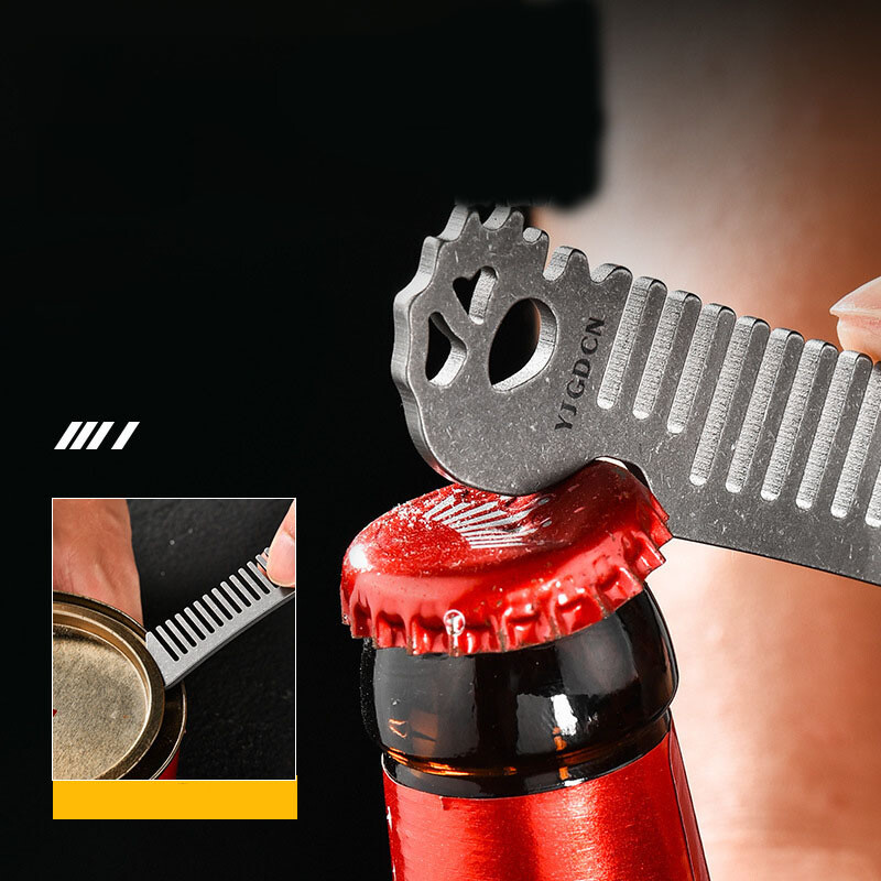 Titanium alloy comb with bottl – Comb Pocket Titanium recenzja i cena