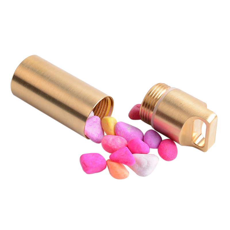 Brass Airtight Watertight Stor – Pill Fob Capsule recenzja i cena