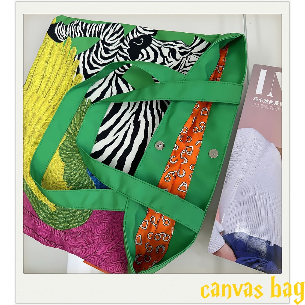 Fashion Multi-color Canvas Bag – Edc Carry Bag recenzja i cena