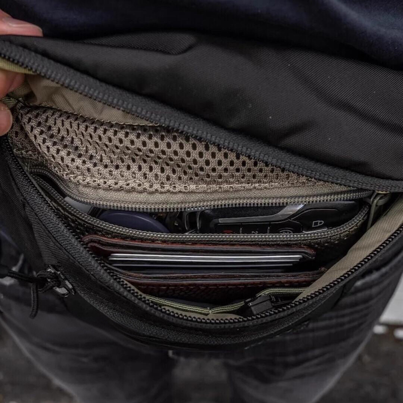 Mens Belt Bag with Adjustable  – Edc Carry Fanny Pack recenzja i cena