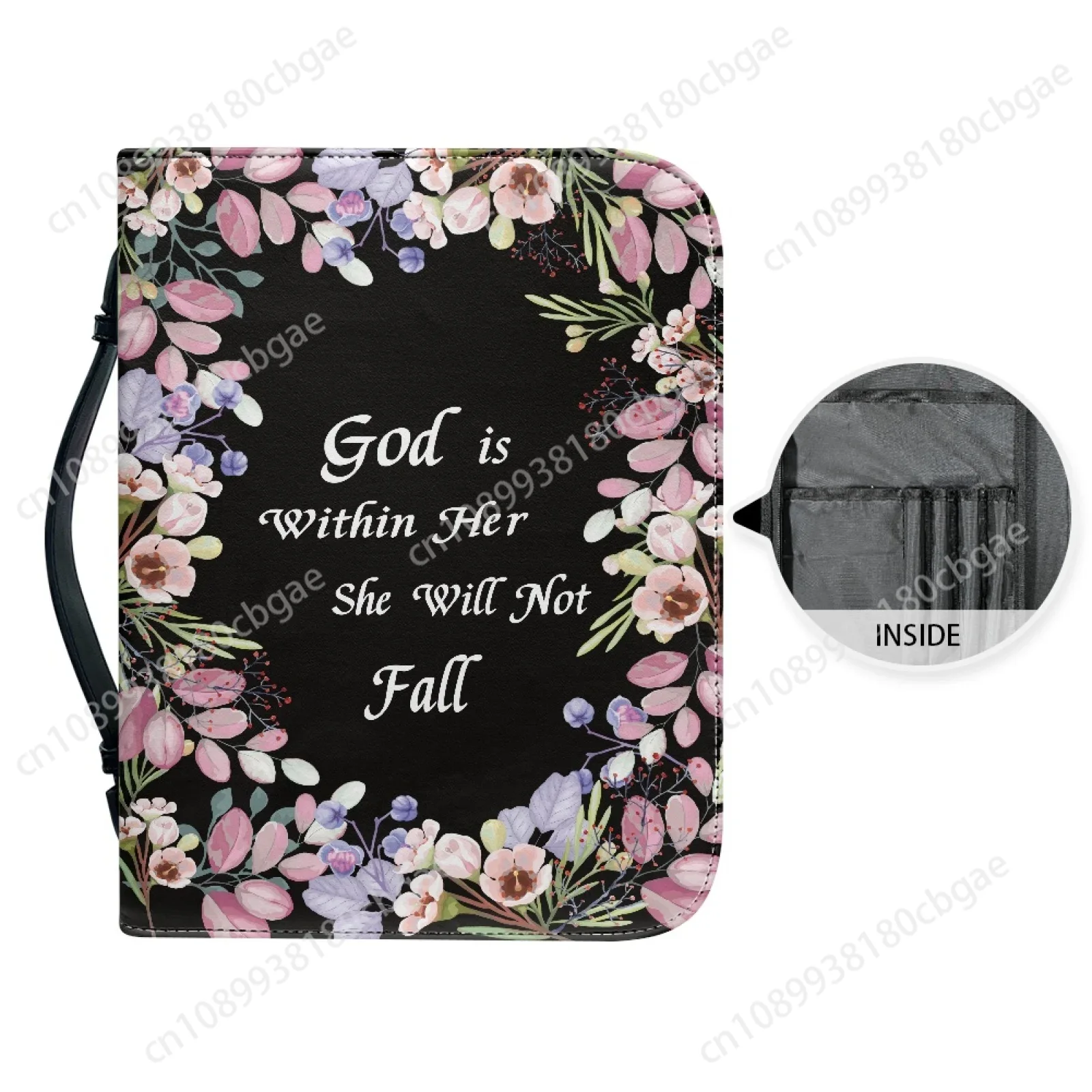Flowers Verse Pattern Leather  – Edc Carry Bag recenzja i cena