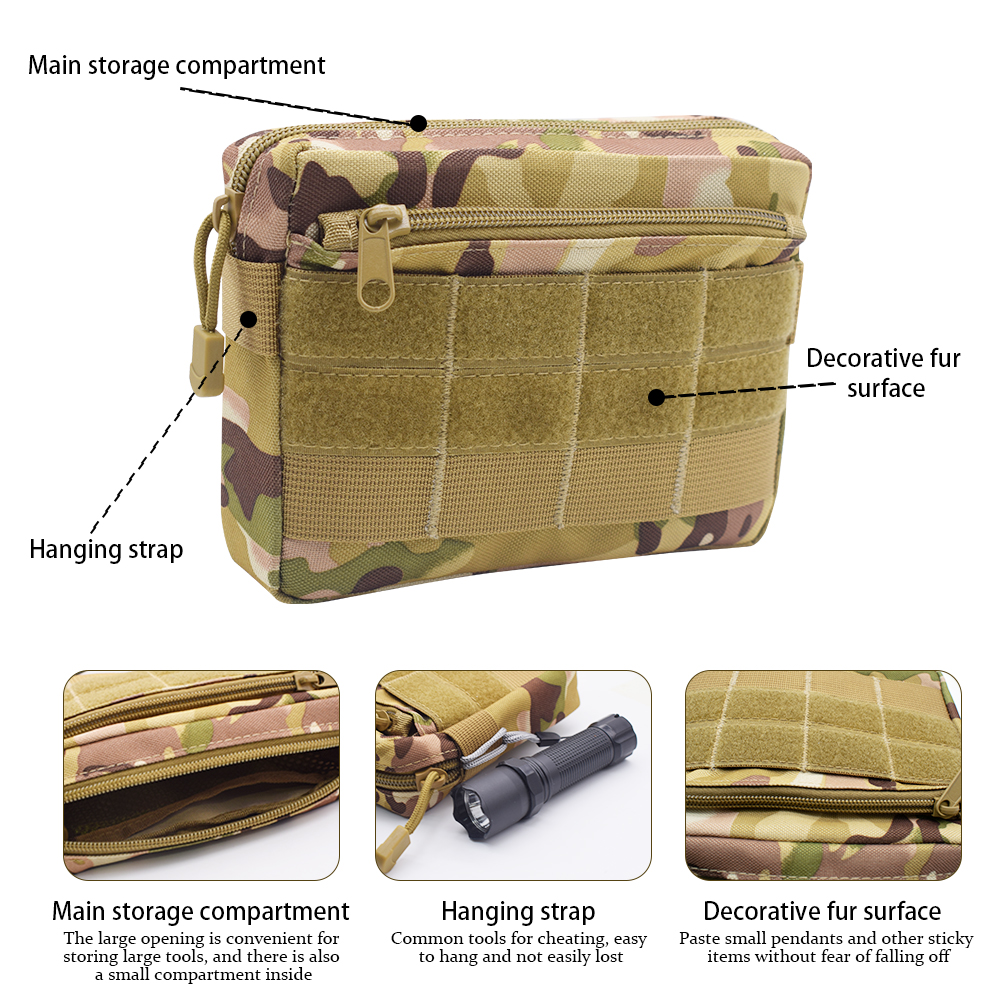 EDC Waist Bag Outdoor Camping  – Edc Carry Case recenzja i cena