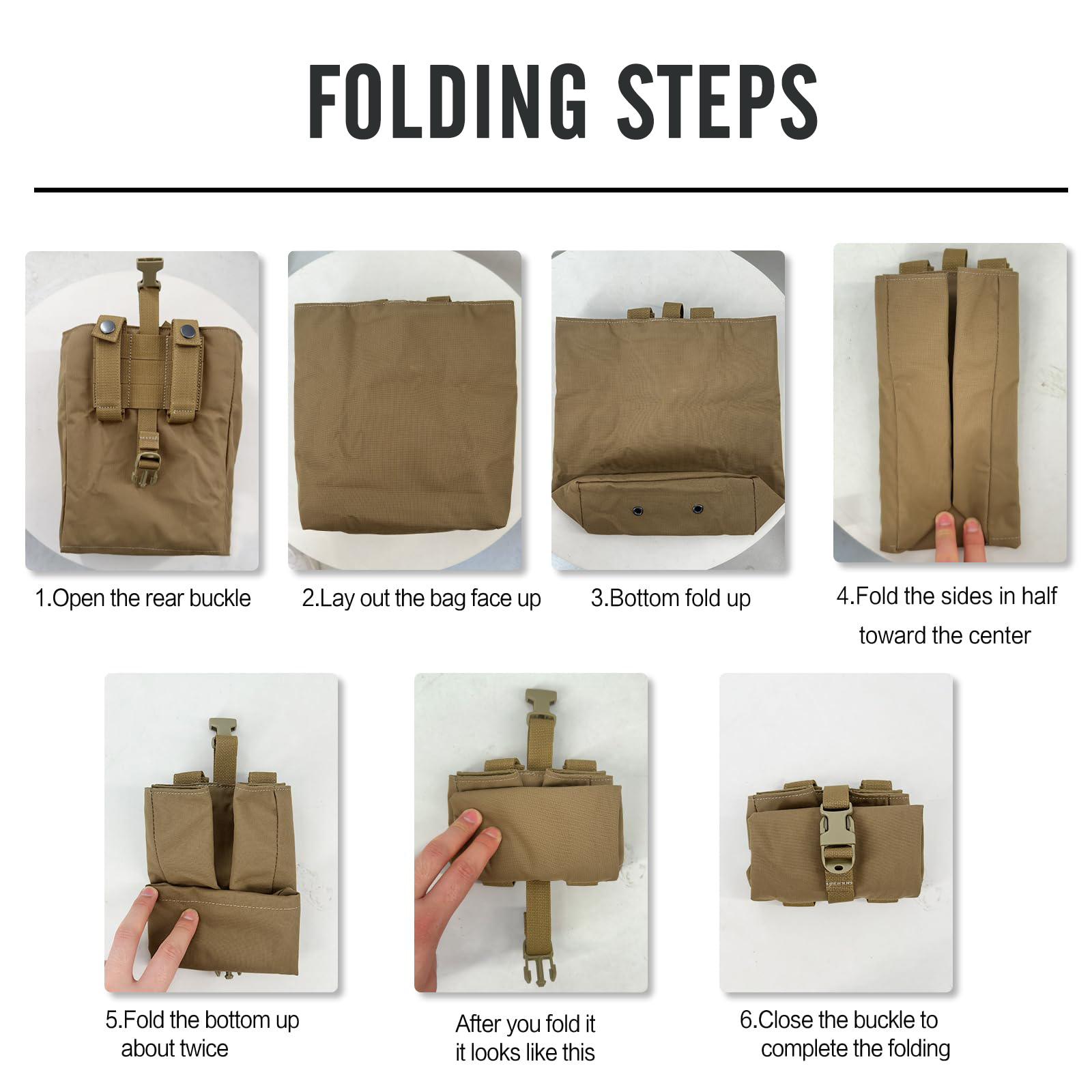New Molle Folding Dump Drop Ma – Edc Carry Holster recenzja i cena