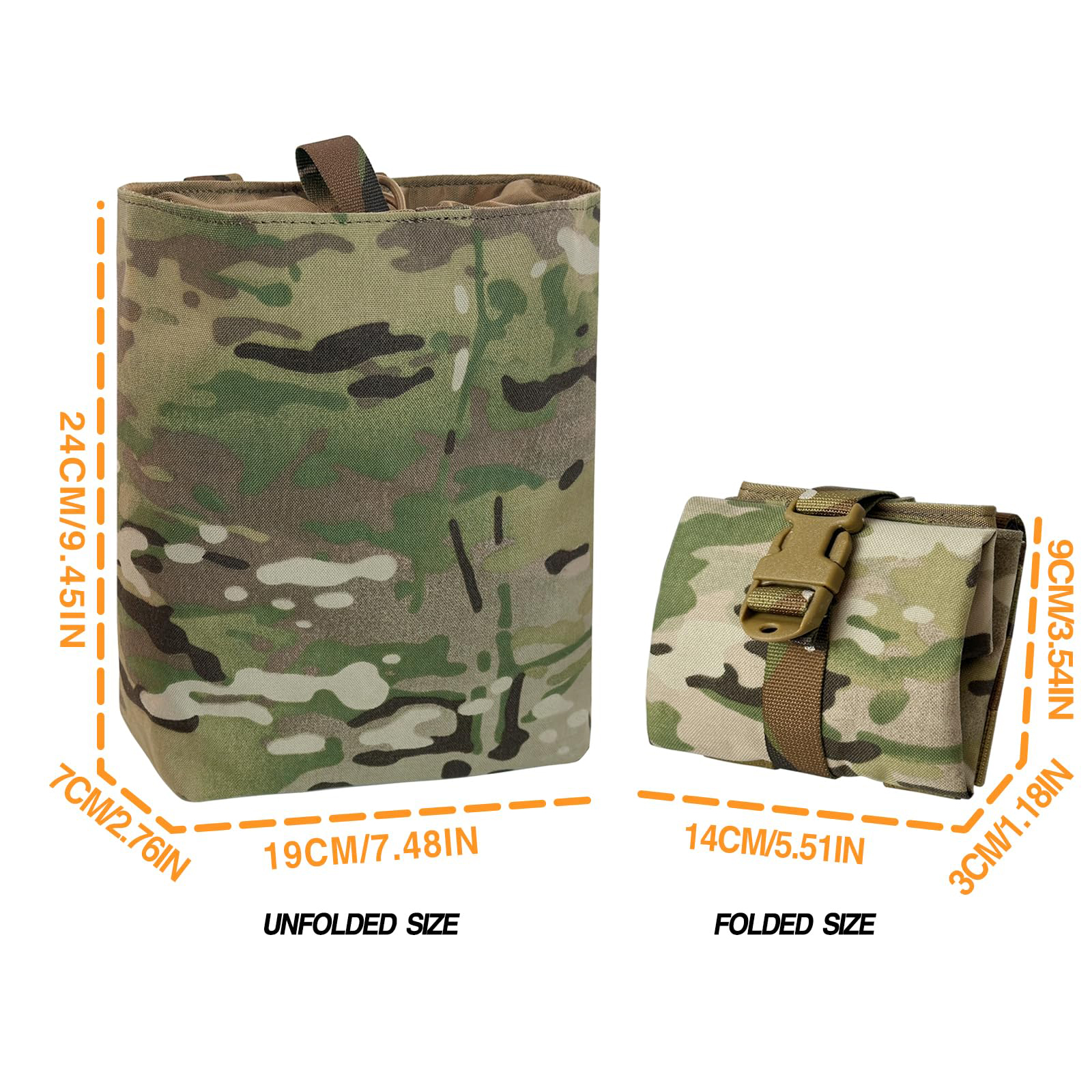 New Molle Folding Dump Drop Ma – Edc Carry Holster recenzja i cena