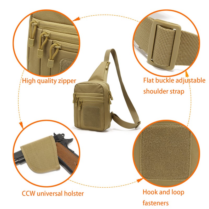 EDC 1000D Tactical Chest Bag P – Edc Carry Pistols recenzja i cena