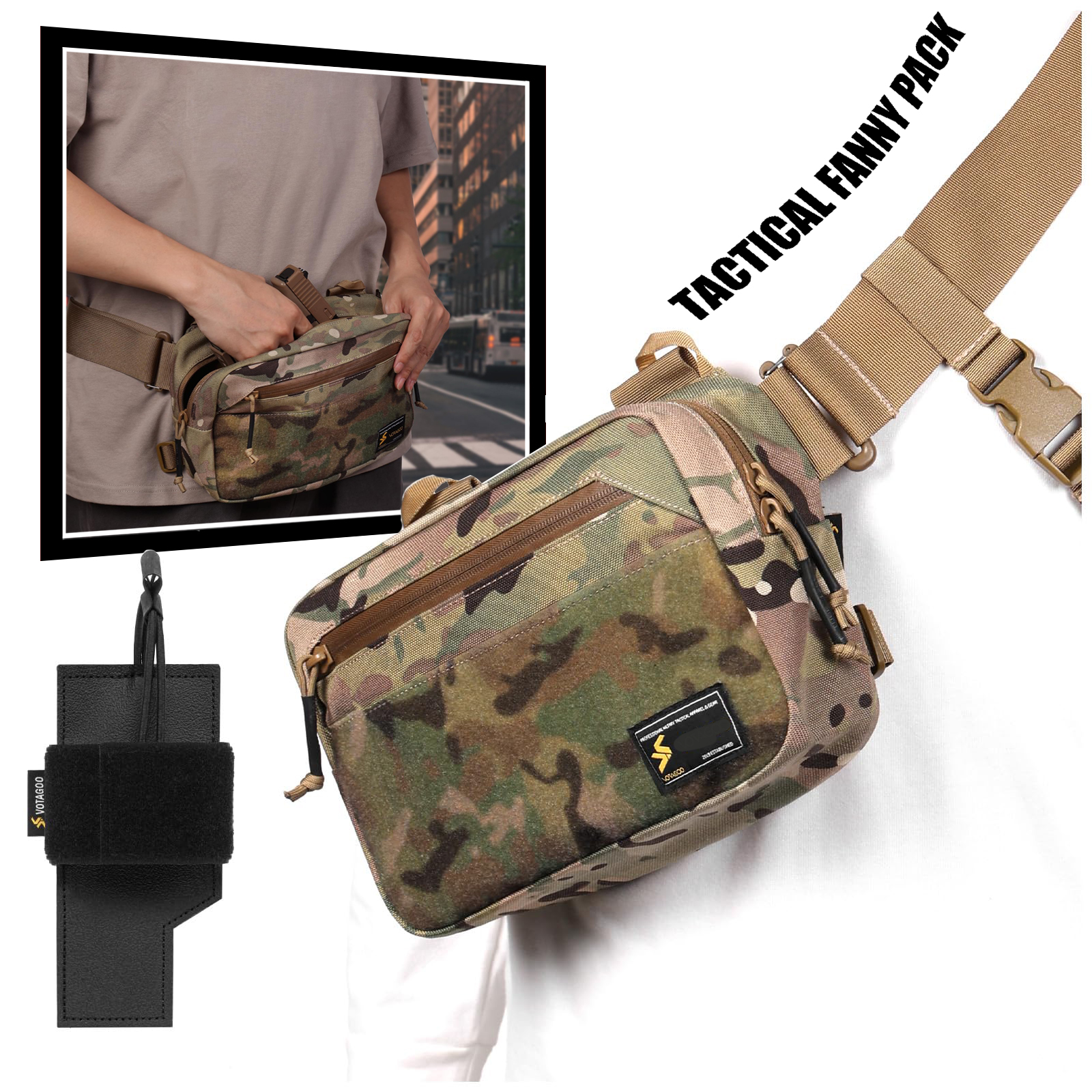 Tactical Fanny Pack, Concealed – Edc Carry Fanny Pack recenzja i cena