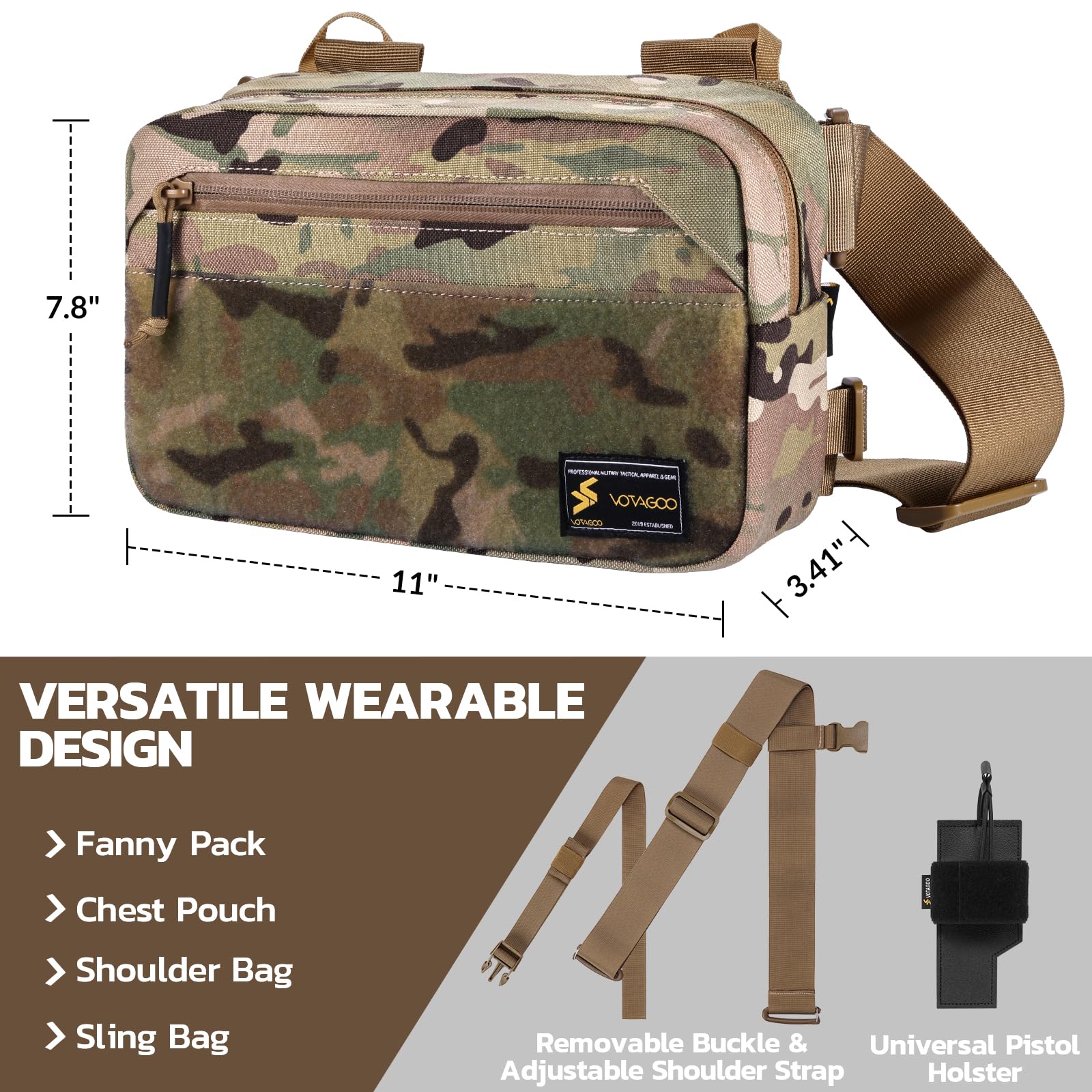 Tactical Fanny Pack, Concealed – Edc Carry Fanny Pack recenzja i cena