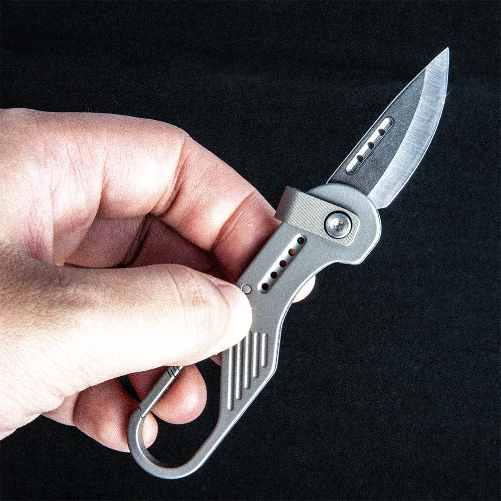 Titanium Alloy Keychain Mini F – Edc Carry Essentials recenzja i cena