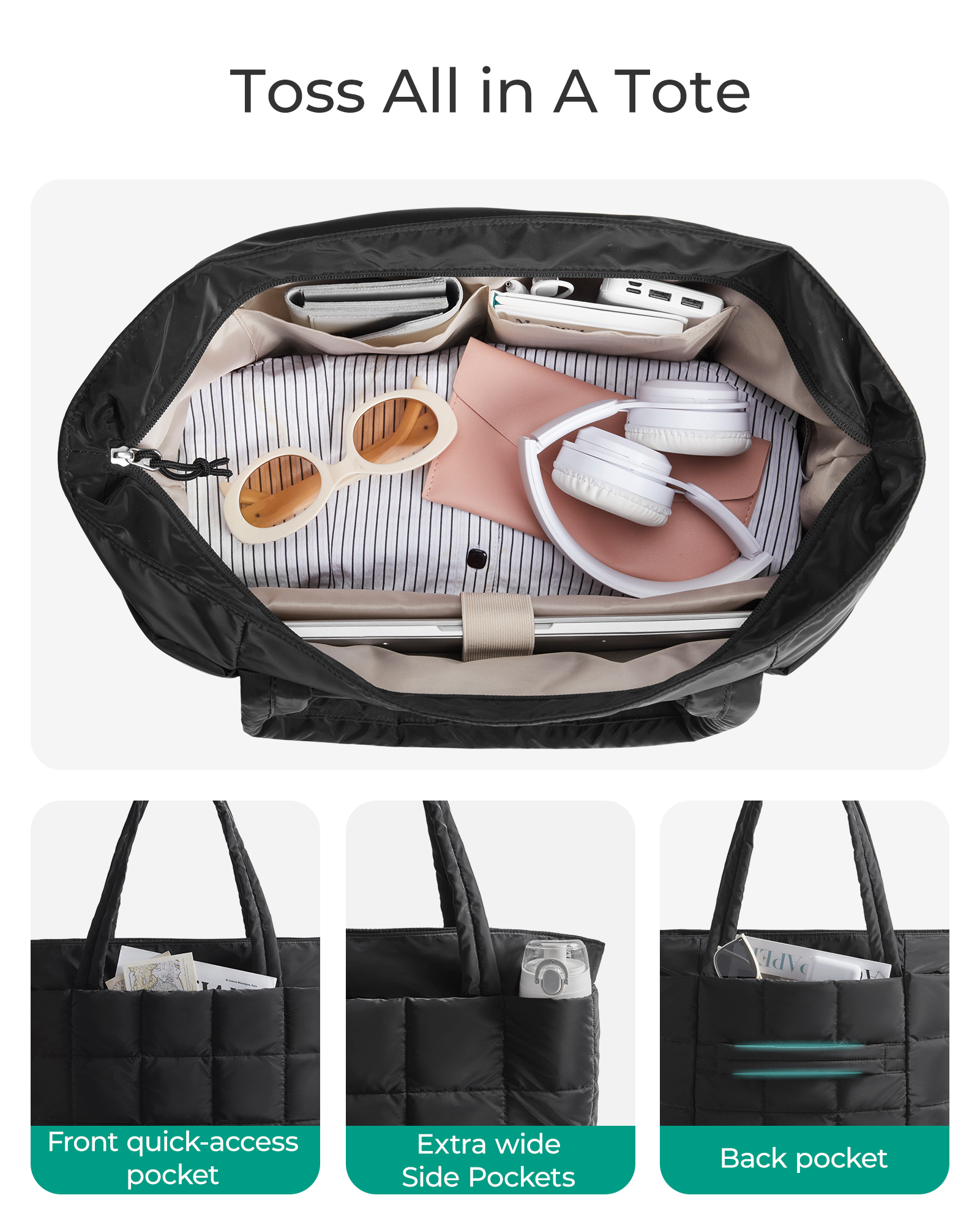 BAGSMART Travel Tote Bag Women – Edc Carry Bag recenzja i cena