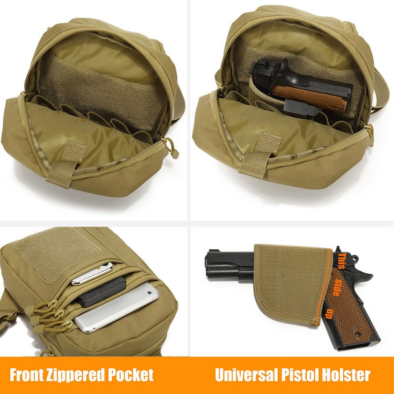 New Tactical Chest Bag Pistol  – Edc Carry Pistols recenzja i cena