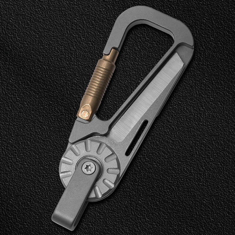 Titanium Alloy Car Keychain fo – Edc Carry Essentials recenzja i cena