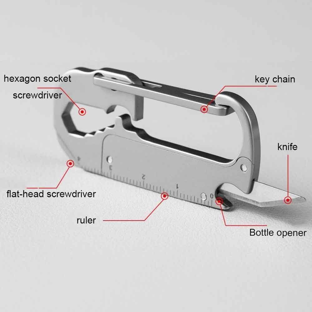 Stainless Steel Key Chain Knif – Multitool Credit Card recenzja i cena