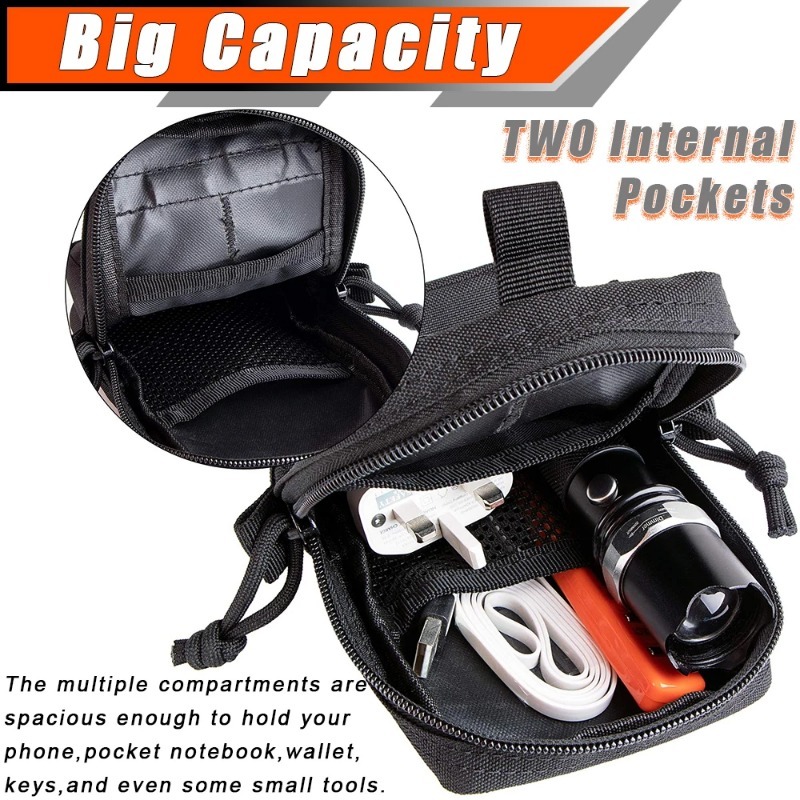 Tactical MOLLE EDC Utility Wai – Edc Carry Holster recenzja i cena