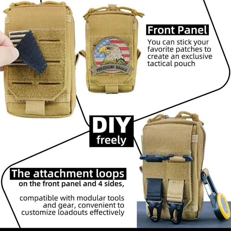 Tactical MOLLE EDC Utility Wai – Edc Carry Holster recenzja i cena