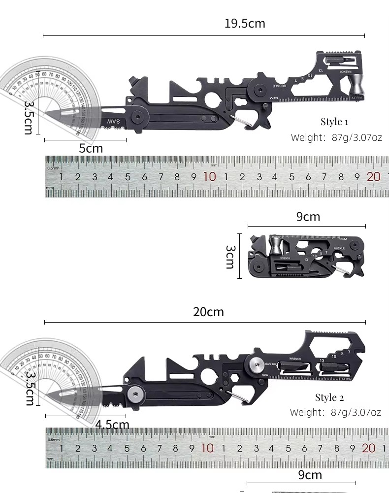 Multifunctional Outdoor Tool C – Multitool Credit Card recenzja i cena