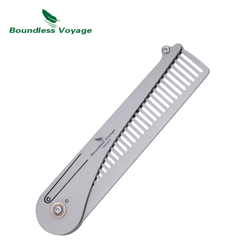 Boundless Voyage Titanium Fold – Comb Pocket Titanium recenzja i cena