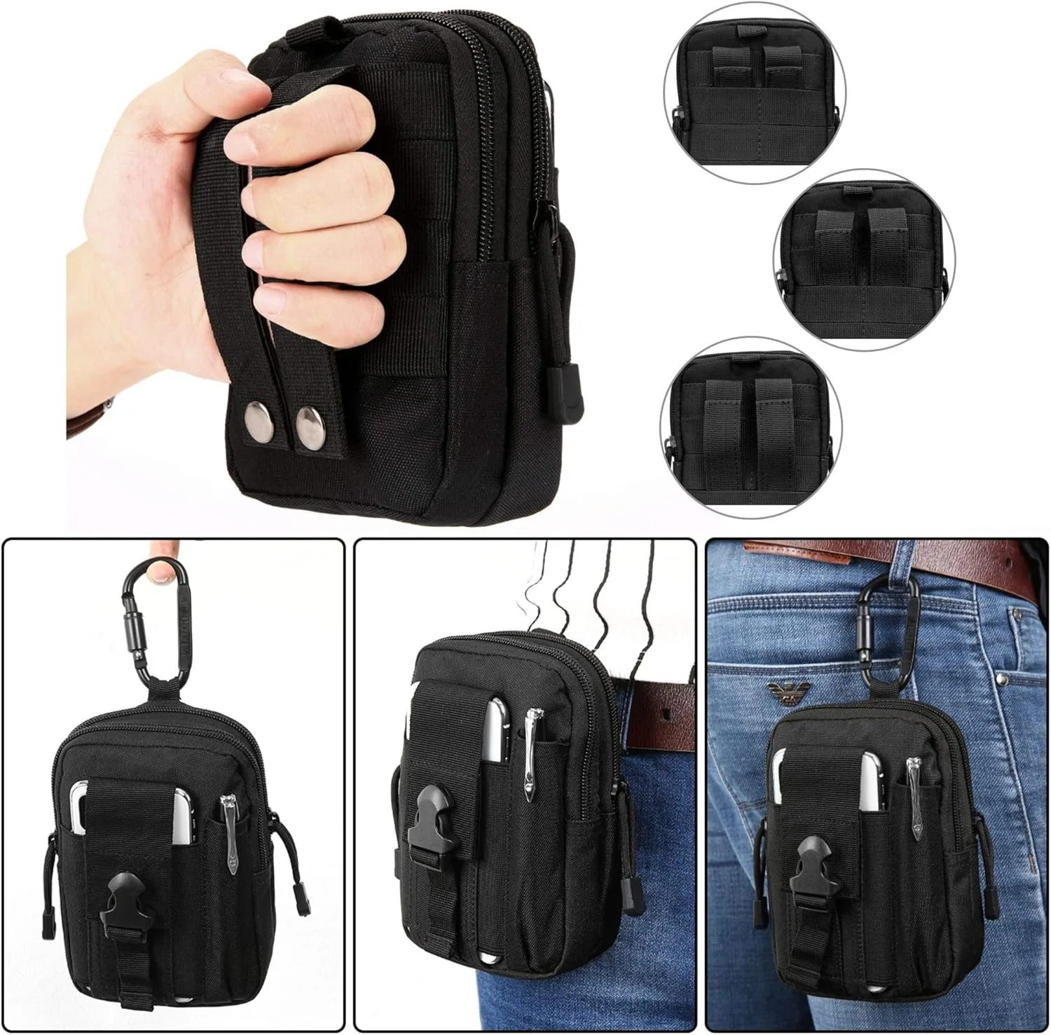ZHUOHUA Tactical Waist Pouch E – Edc Carry Belt Pouch recenzja i cena