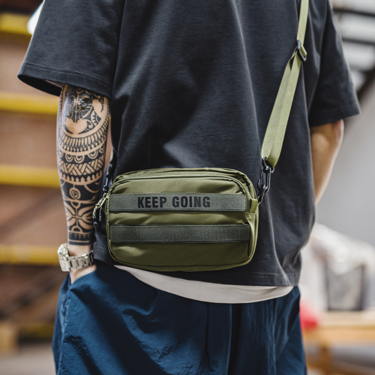 Maden Men's Crossbody Bag Mili – Edc Everyday Carry Bag recenzja i cena