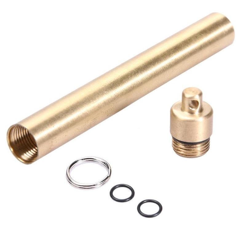 Brass Airtight Watertight Stor – Pill Fob Capsule recenzja i cena