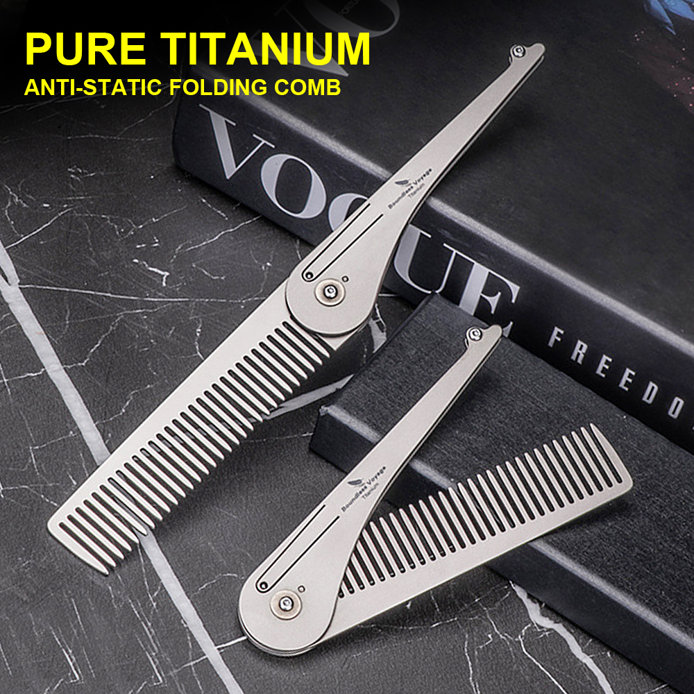 Pure Titanium Hair Comb, Ultra – Comb Pocket Titanium recenzja i cena