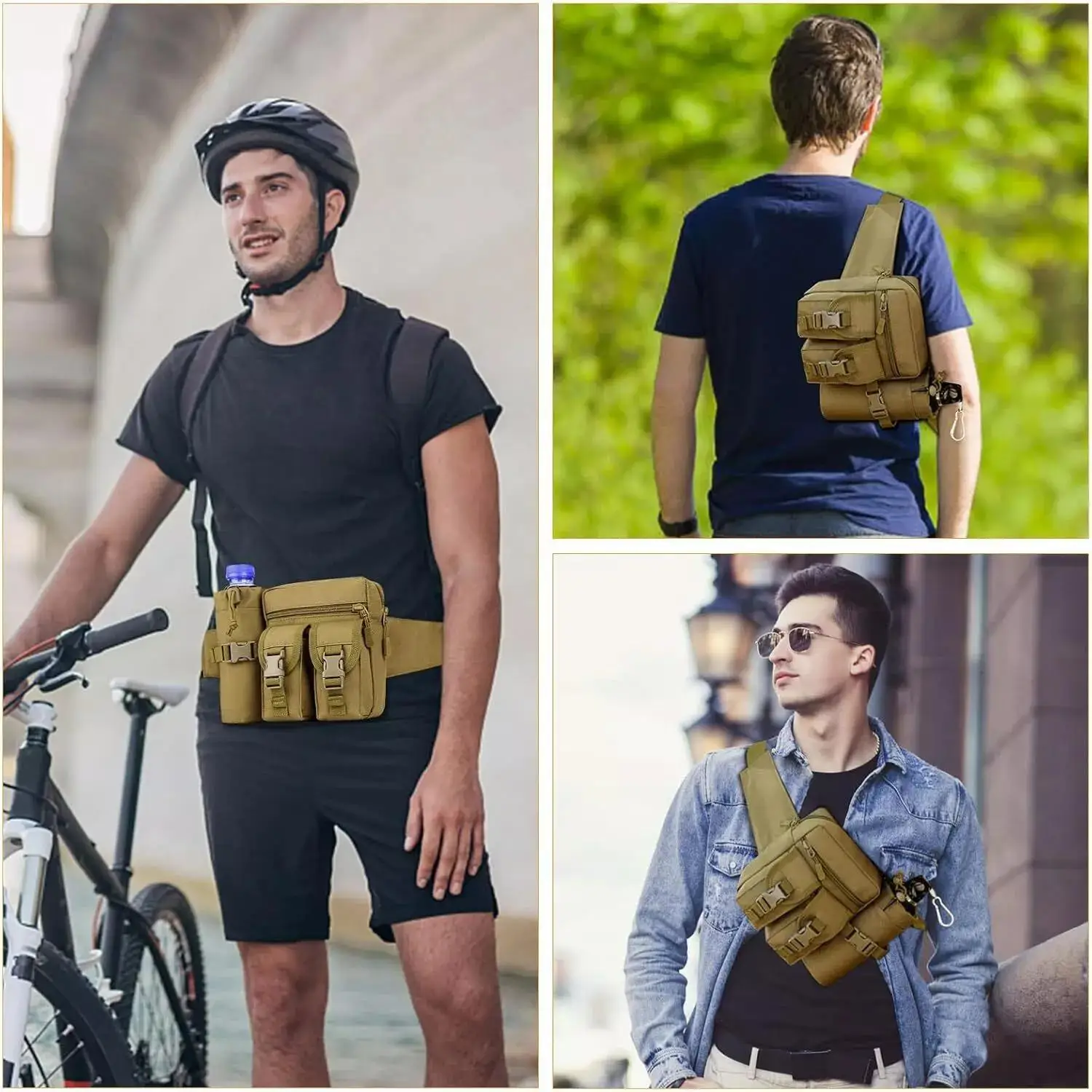 Tactical Fanny Pack for Men Co – Edc Carry Fanny Pack recenzja i cena