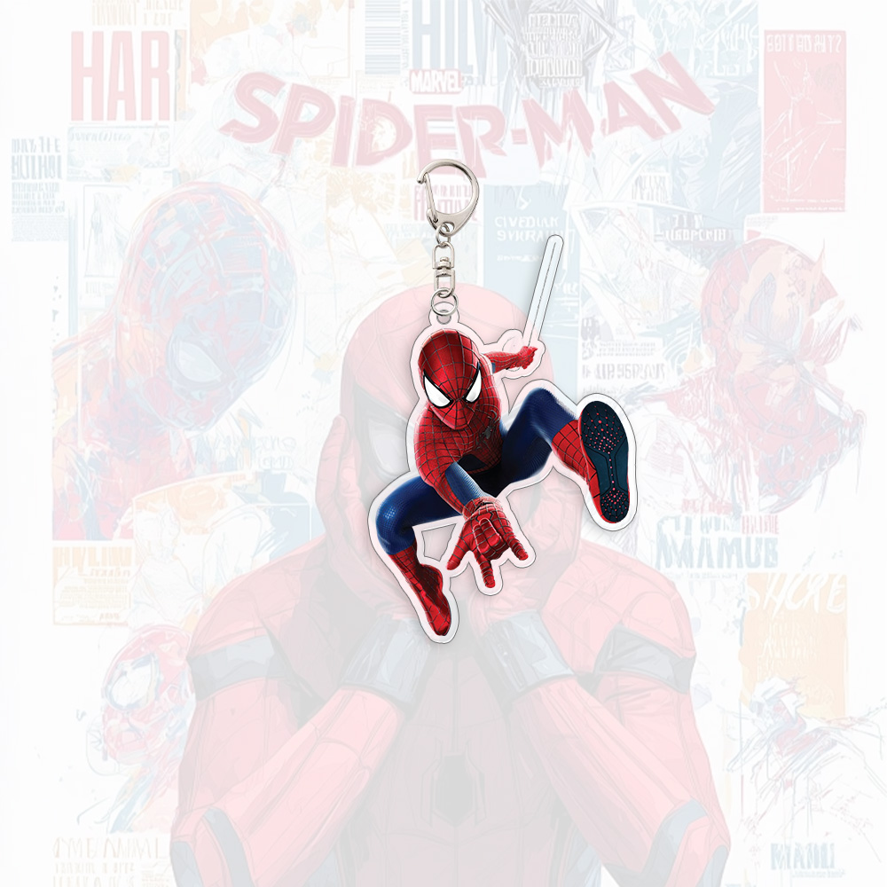 Spider Man Acrylic Keychain An – Carabiner Keychain recenzja i cena
