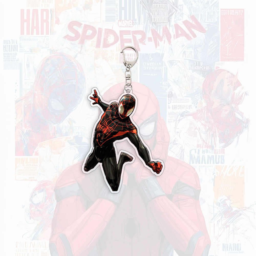 Spider Man Acrylic Keychain An – Carabiner Keychain recenzja i cena