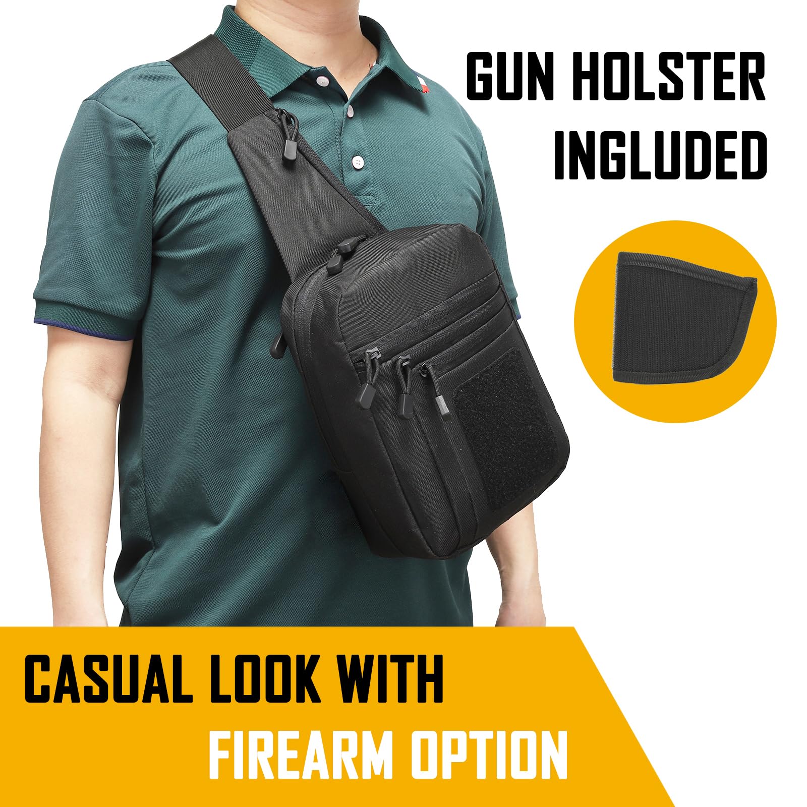 Concealed Carry Crossbody Bag  – Edc Carry Holster recenzja i cena