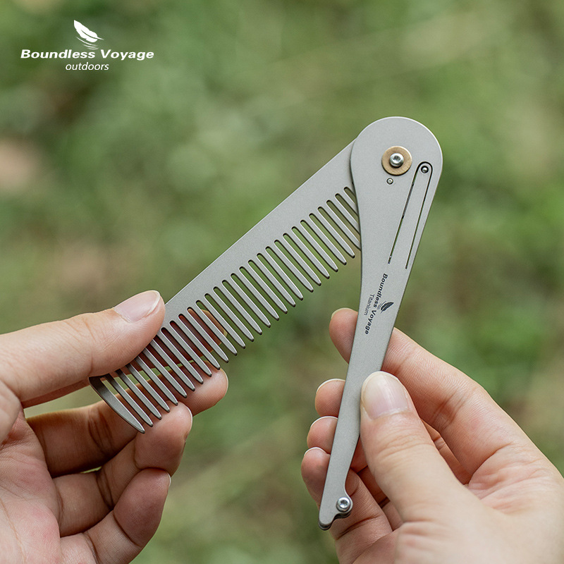 Pure Titanium Anti-Static Fold – Comb Pocket Titanium recenzja i cena