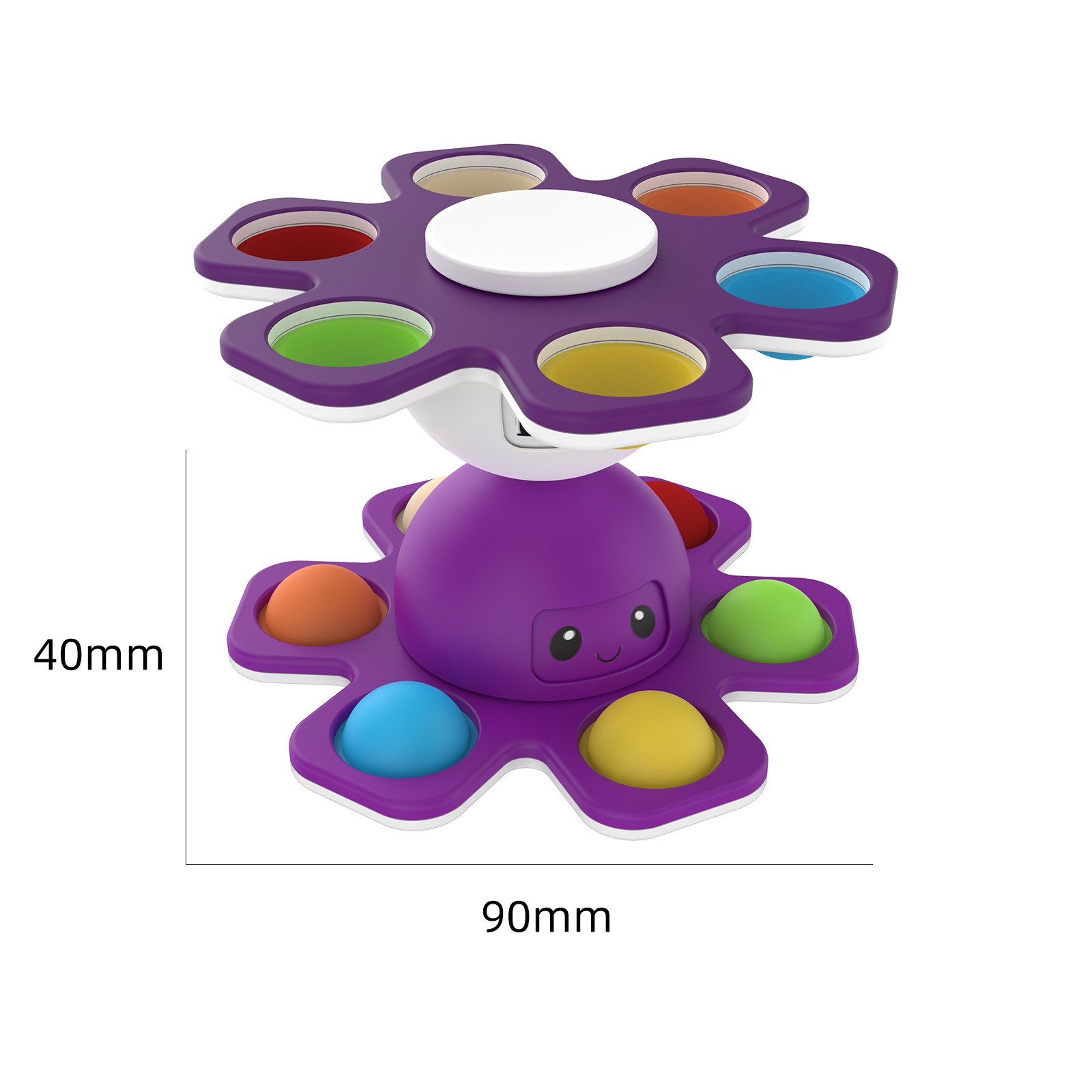 1PCS New Anti Stress Push Bubb – Fidget Spinner Bearing recenzja i cena
