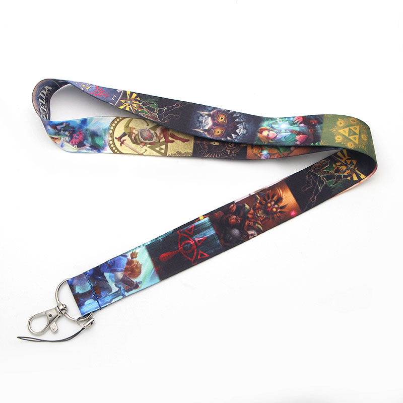 Cartoon Game Lanyards for Key  – Carabiner Keychain recenzja i cena
