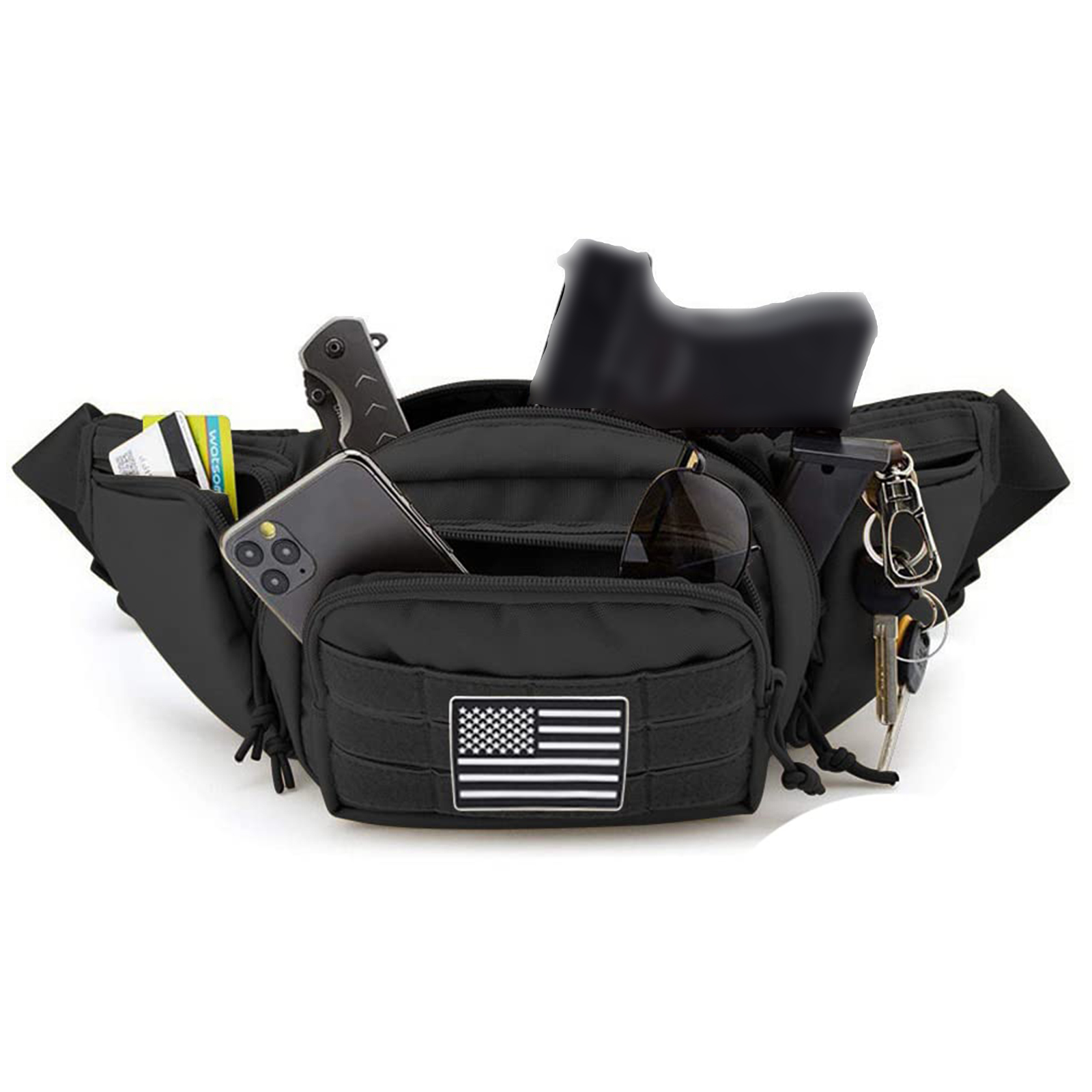 Tactical Fanny Pack Gun Holste – Edc Carry Fanny Pack recenzja i cena